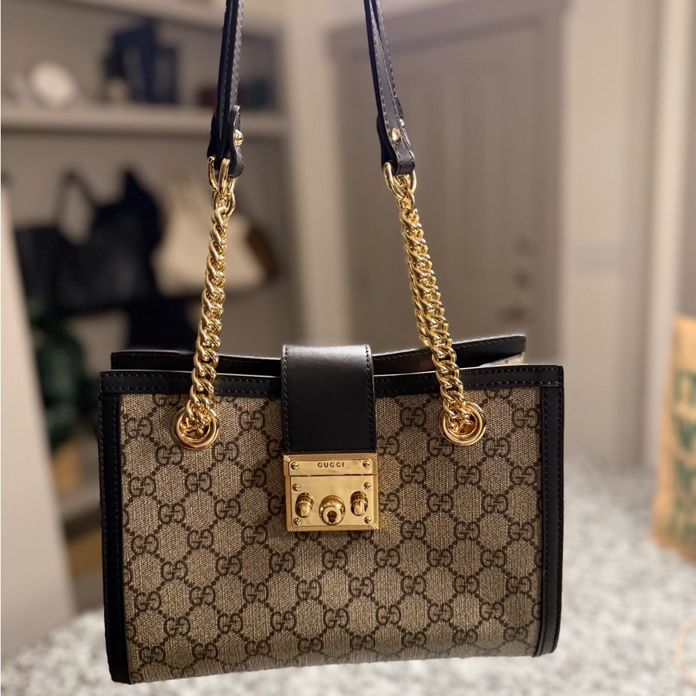 Gucci padlock bag